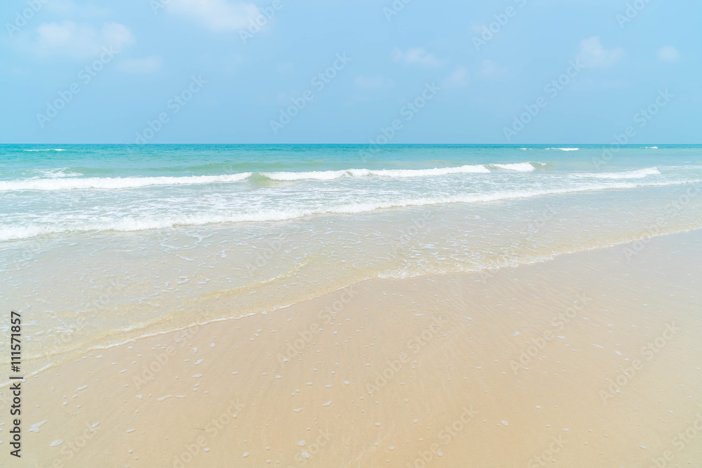 beach and sea