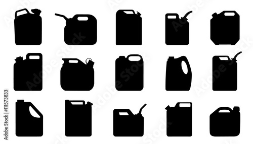 jerry can silhouettes