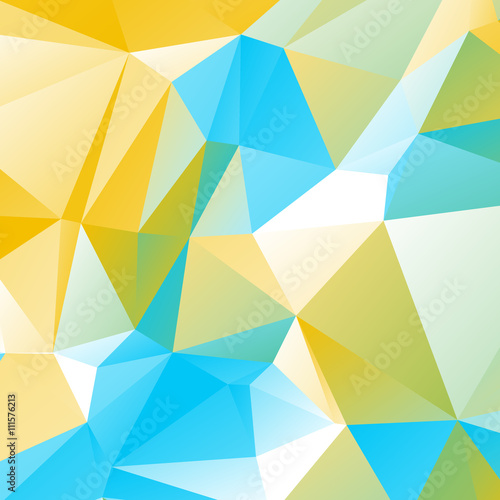 Low poly triangulated background. Colorful. Vector illustration.