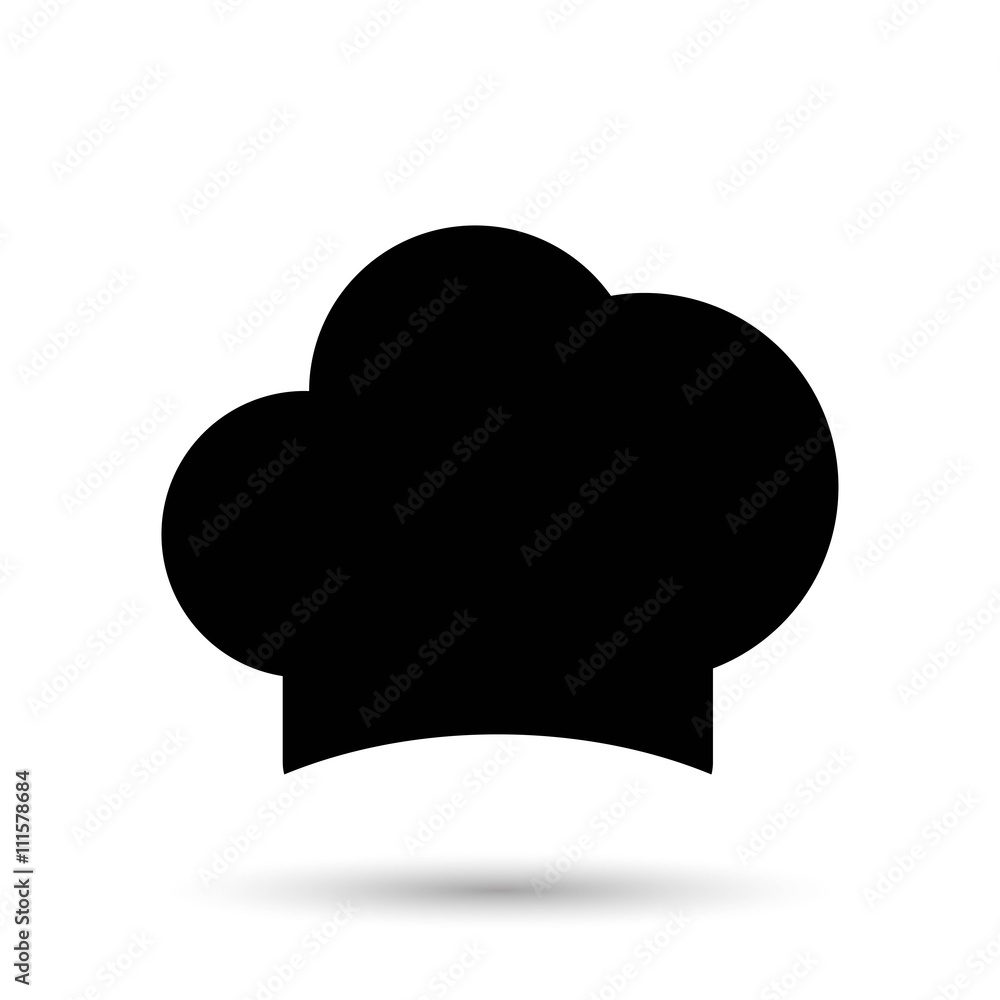 Chef cap vector icon Chef cap vector icon