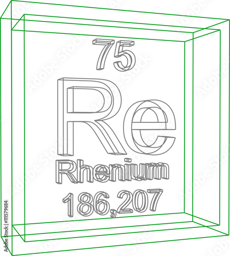 Periodic Table of Elements - Rhenium