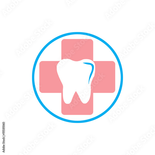 Dental Care Logo Vector Icon