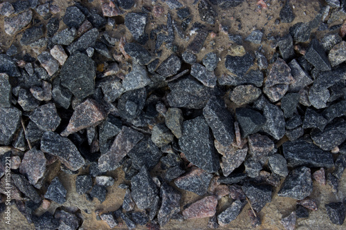 Photography stones on sand background