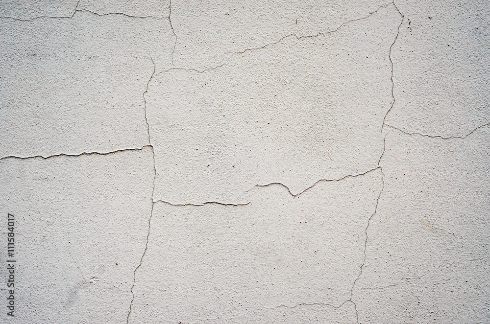 Obraz premium old plaster white wall background