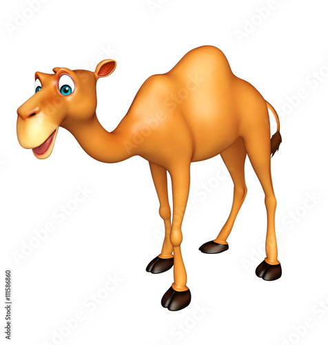cute Camel funny cartoon character