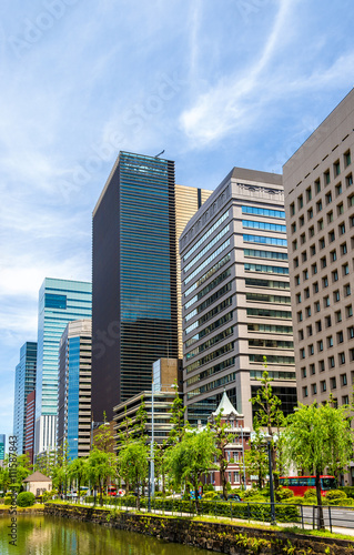 Buildings in Marunouchi downtown of Tokyo © Leonid Andronov