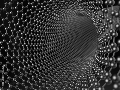 Carbon nanotube.