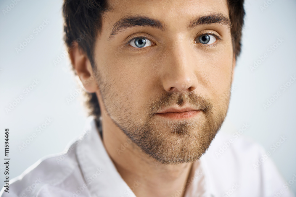Close up portrait of elegant confident handsome young businessma Close up portrait of elegant confident handsome young businessma