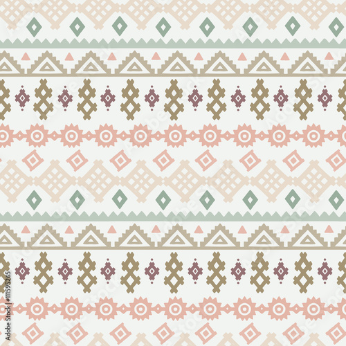 Tribal art ethnic boho seamless pattern 