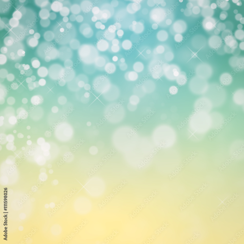 Obraz premium green light background