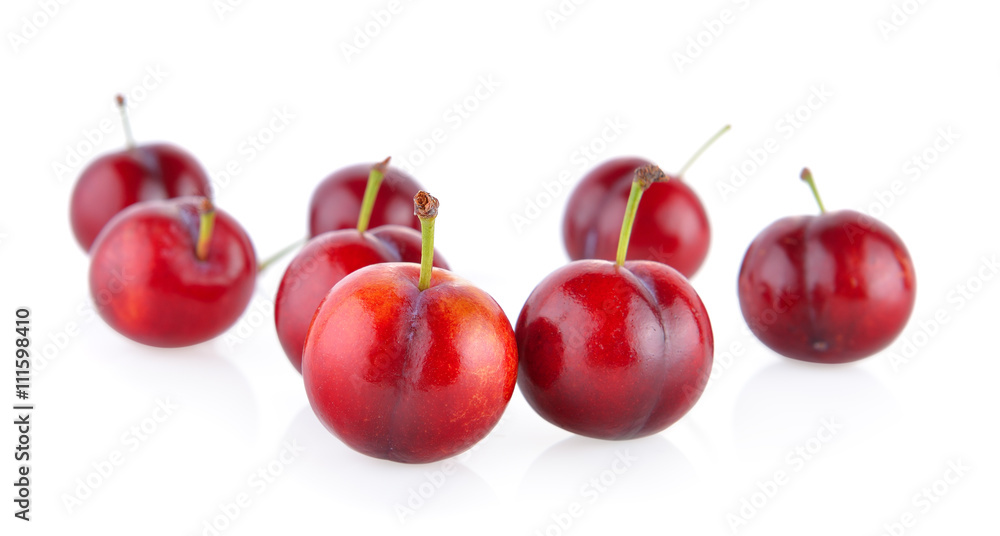 Cherry on white background Cherry on white background