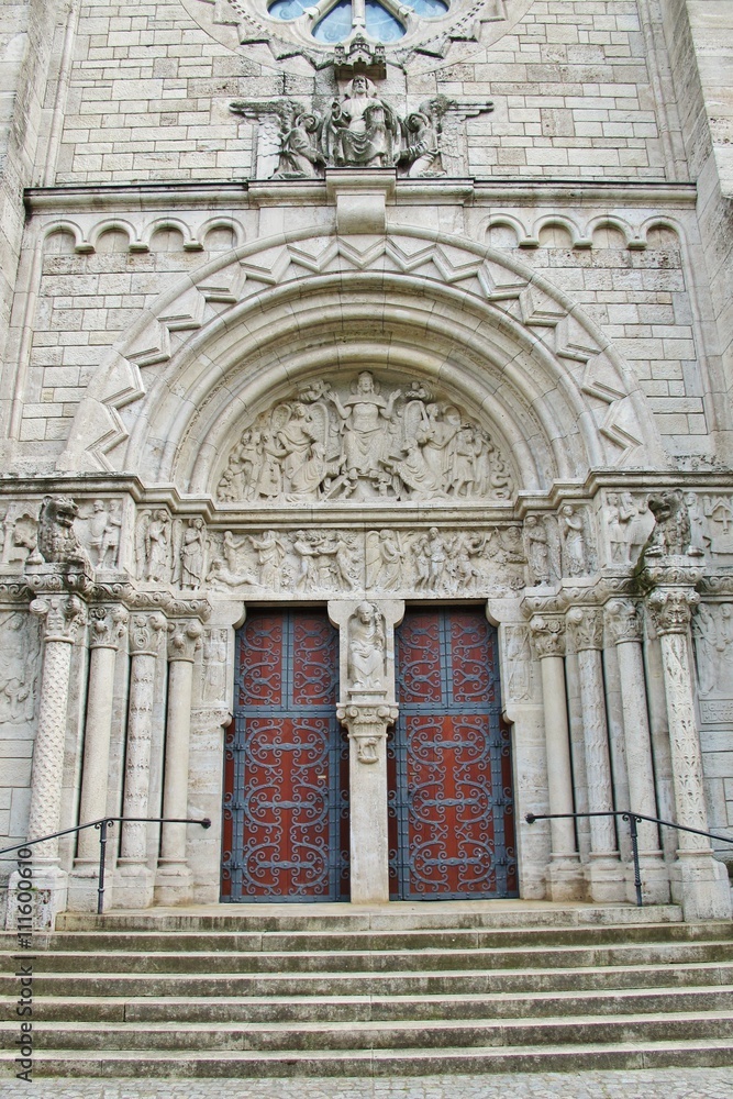 Portal, Kirche St. Adalbero, Würzburg