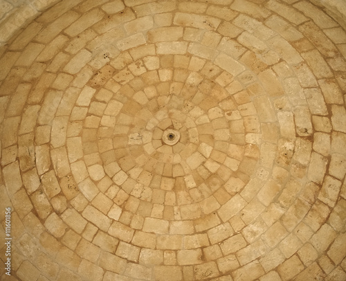 Round masonry  dome  ancient structure