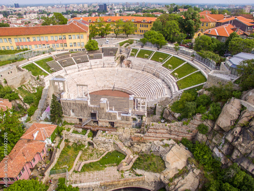  Roman amphitheater in Plovdiv