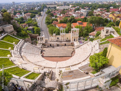  Roman amphitheater in Plovdiv photo
