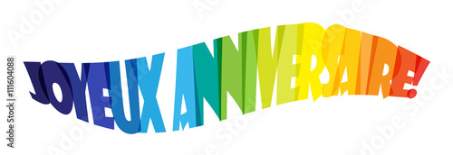 Bannière JOYEUX ANNIVERSAIRE 