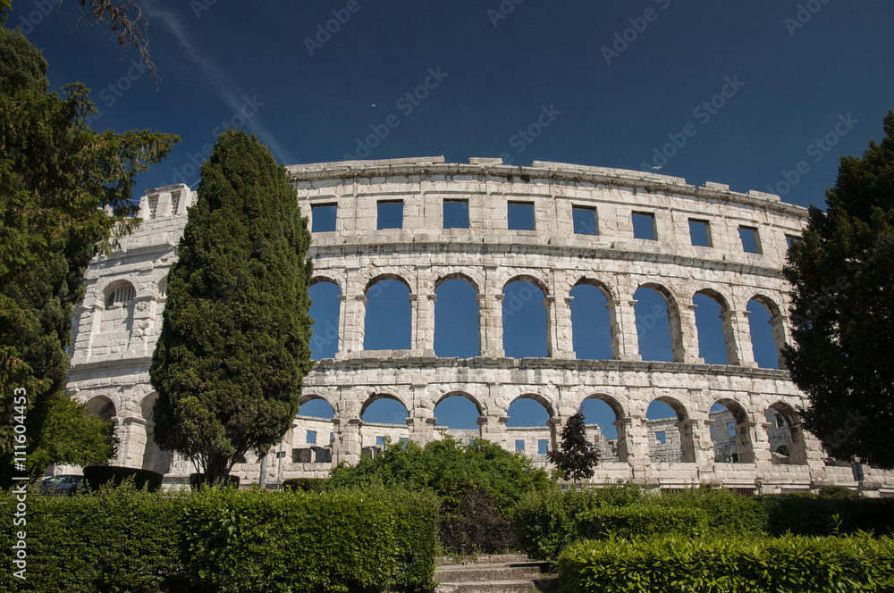 Colosseum in Pula