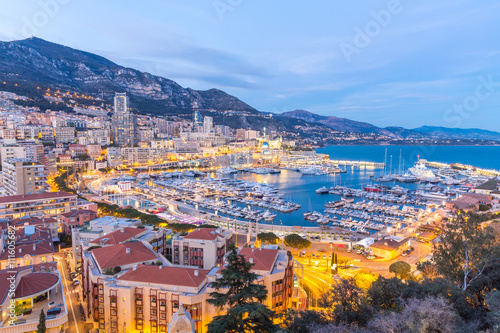 Monaco Monte Carlo harbour © vichie81