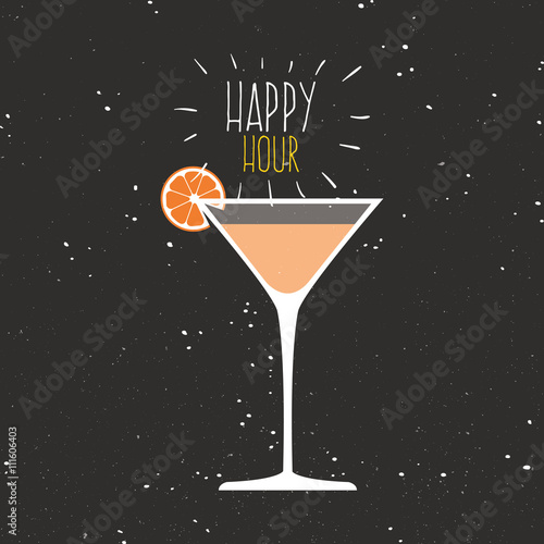 Happy hour label