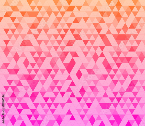 Abstract triangle geometric backgorund