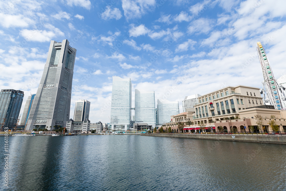 Naklejka premium Yokohama in japan