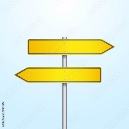Direction pointer illustration