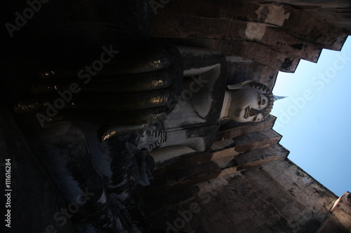 Sri-Chum temple, Sukhothai, Thailand.