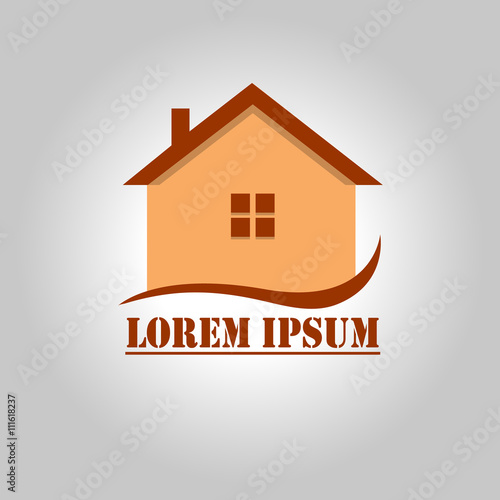 Universal logo for construction company
