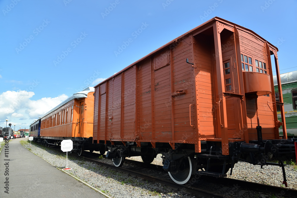 ST. PETERSBURG, RUSSIA. The car the covered two- ST. PETERSBURG, RUSSIA. The car the covered two-