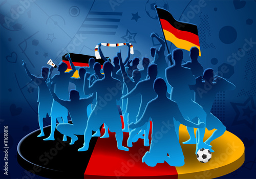 deutsche Fans zur EM