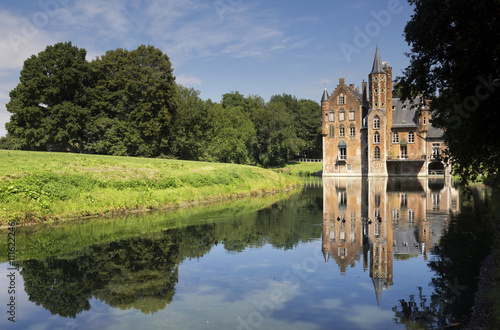 Wissekerke castle is a moated castle in the village Bazel in the Belgium province East Flanders
