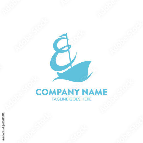 Aviation And Marine Logo Template