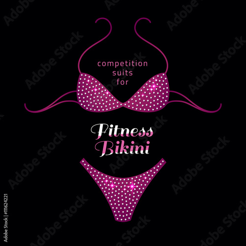 fitness bikini suit