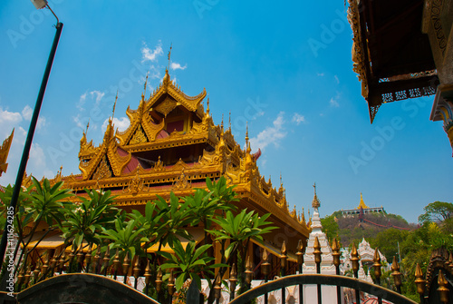 Kyauk Taw Gyee pagoda, Mandalay, Myanmar photo