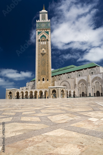 Morocco. Casablanca. Mosque of Hassan II