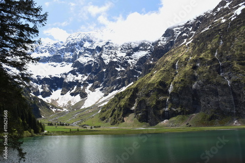 Hintersee, Felbertal, Nationalpark Hohe Tauern, Talschluss, Bergsee, Mittersill, Salzburg, Naturdenkmal photo