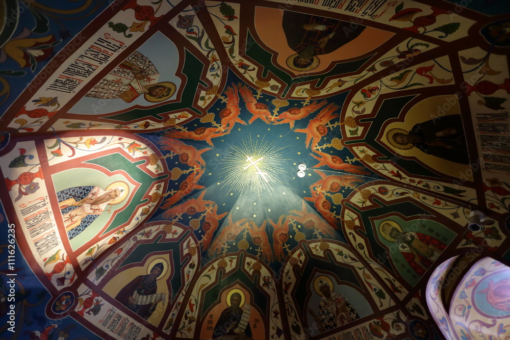 St. Basil's Cathedral interior. Moscow, Russia