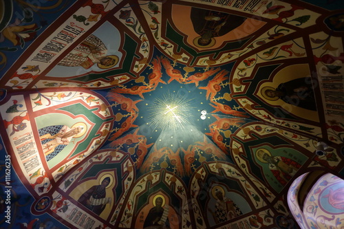 St. Basil's Cathedral interior. Moscow, Russia