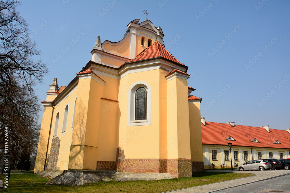 St George church on Kolegiaty street in Gniezno, Poland.