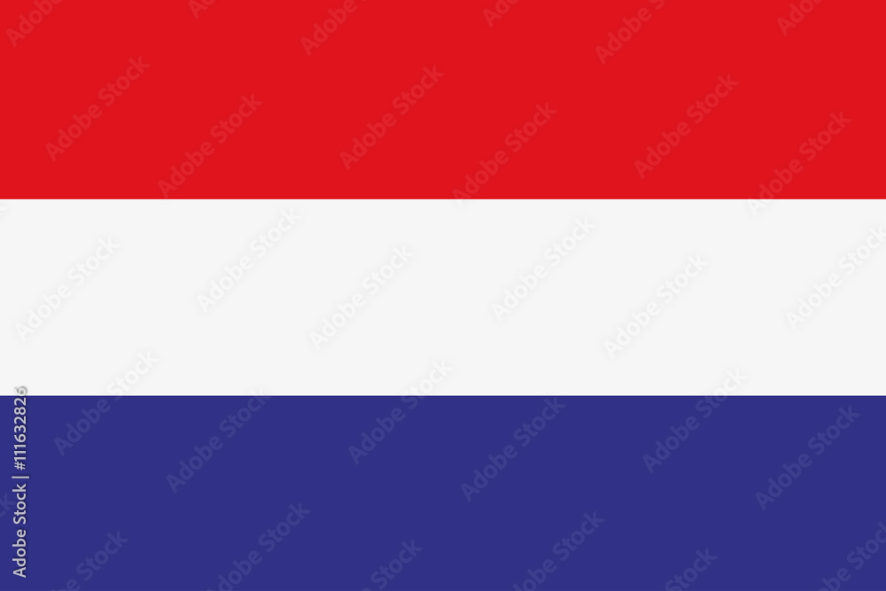 Netherlands Flag The Official Colors And Proportions Right Vector Netherlands Flag The Official Colors And Proportions Right Vector
