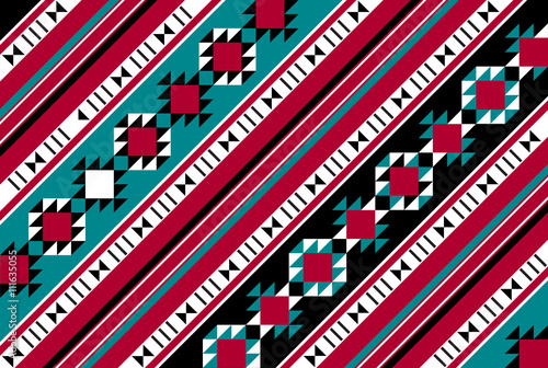 Diagonal Pattern Rug From The Arabian Gulf Region