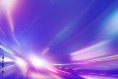 Abstract image of speed motion on the road.