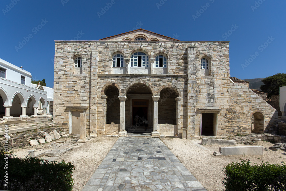 Church of Panagia Ekatontapiliani in Parikia, Paros island, Cyclades