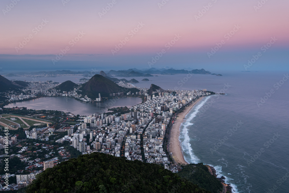 Early Morning Sunrise in Rio de Janeiro