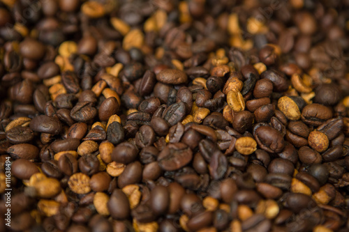 coffee beans texture