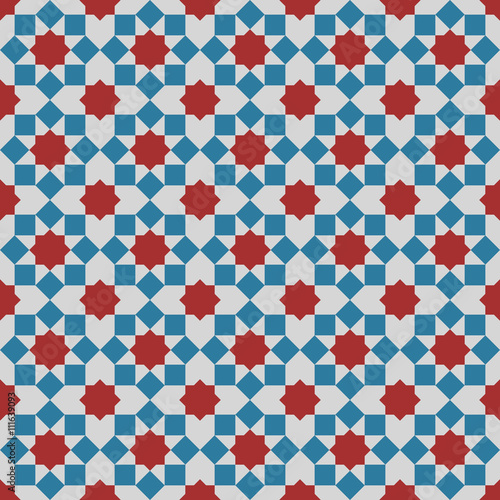 Islamic seamless background pattern.