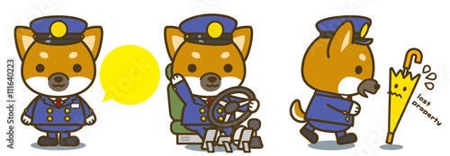 はたらく犬。バス運転士さん