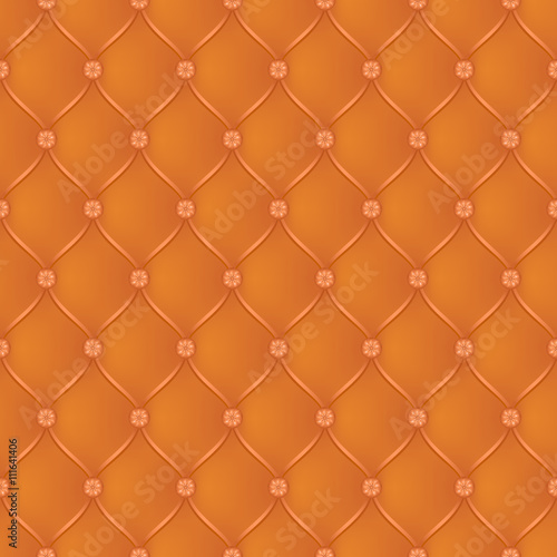 Abstract upholstery dark orange background.