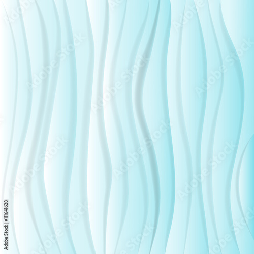 Abstract background with multilevel surfaces, light stripes wave simulation, material design