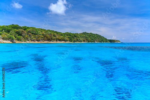 Beautiful island,clear water for snorkeling © Atip R
